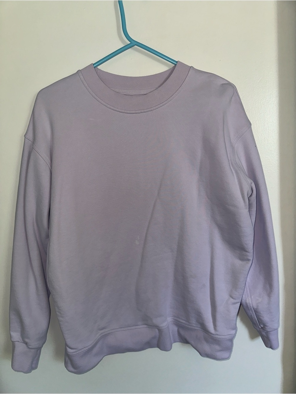 lululemon athletica Lavender Crewneck Sweatshirt